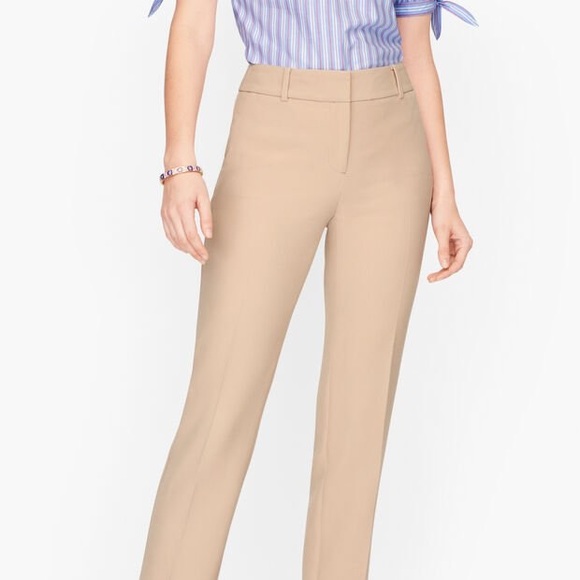 Talbots Pants - Talbots Hampshire Curvy Fit Tan Pant NWT